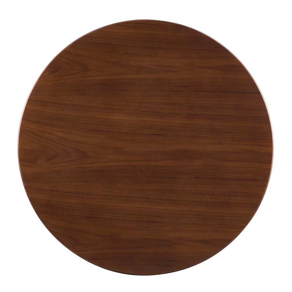 EEI-4550-GLD-WAL Verne 35" Dining Table by Modway