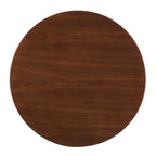 EEI-4550-GLD-WAL Verne 35" Dining Table by Modway