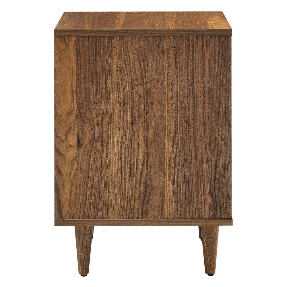 MOD-7080-WAL Vespera 2-Drawer Nightstand by Modway