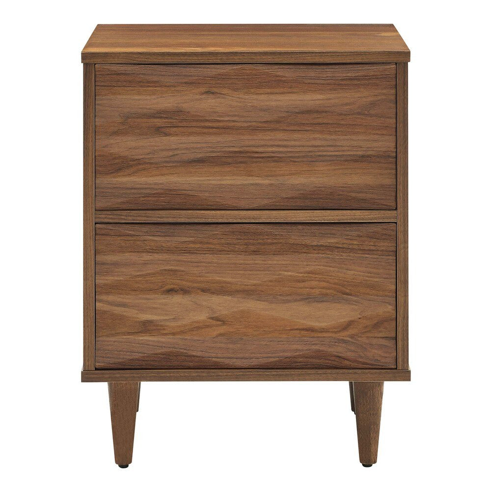 MOD-7080-WAL Vespera 2-Drawer Nightstand by Modway