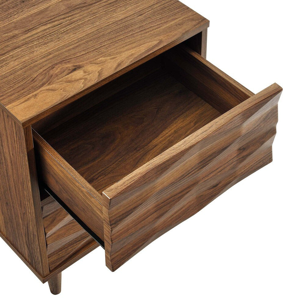 MOD-7080-WAL Vespera 2-Drawer Nightstand by Modway