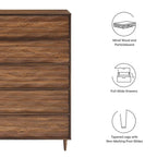 MOD-7082-WAL Vespera 5-Drawer Chest by Modway