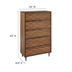 MOD-7082-WAL Vespera 5-Drawer Chest by Modway