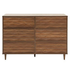 MOD-7083-WAL Vespera 6-Drawer Dresser by Modway