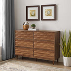 MOD-7083-WAL Vespera 6-Drawer Dresser by Modway