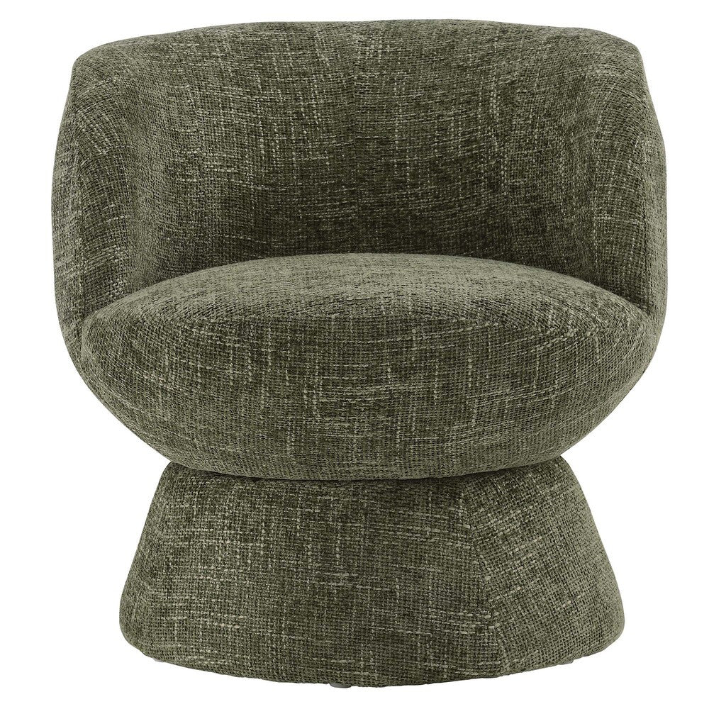 Modway Vesta Chenille Fabric Upholstered Swivel Chair by Modway-EEI-6863