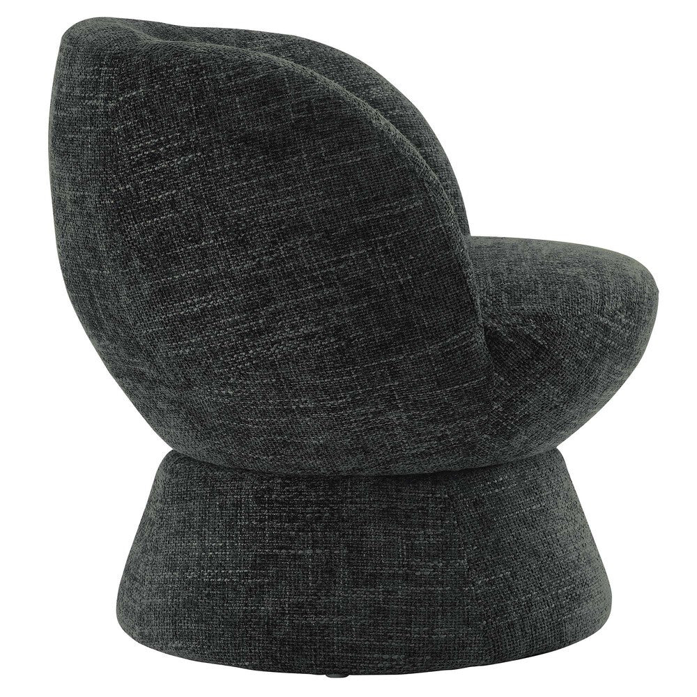 Modway Vesta Chenille Fabric Upholstered Swivel Chair by Modway-EEI-6863