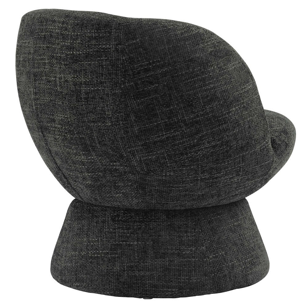 Modway Vesta Chenille Fabric Upholstered Swivel Chair by Modway-EEI-6863