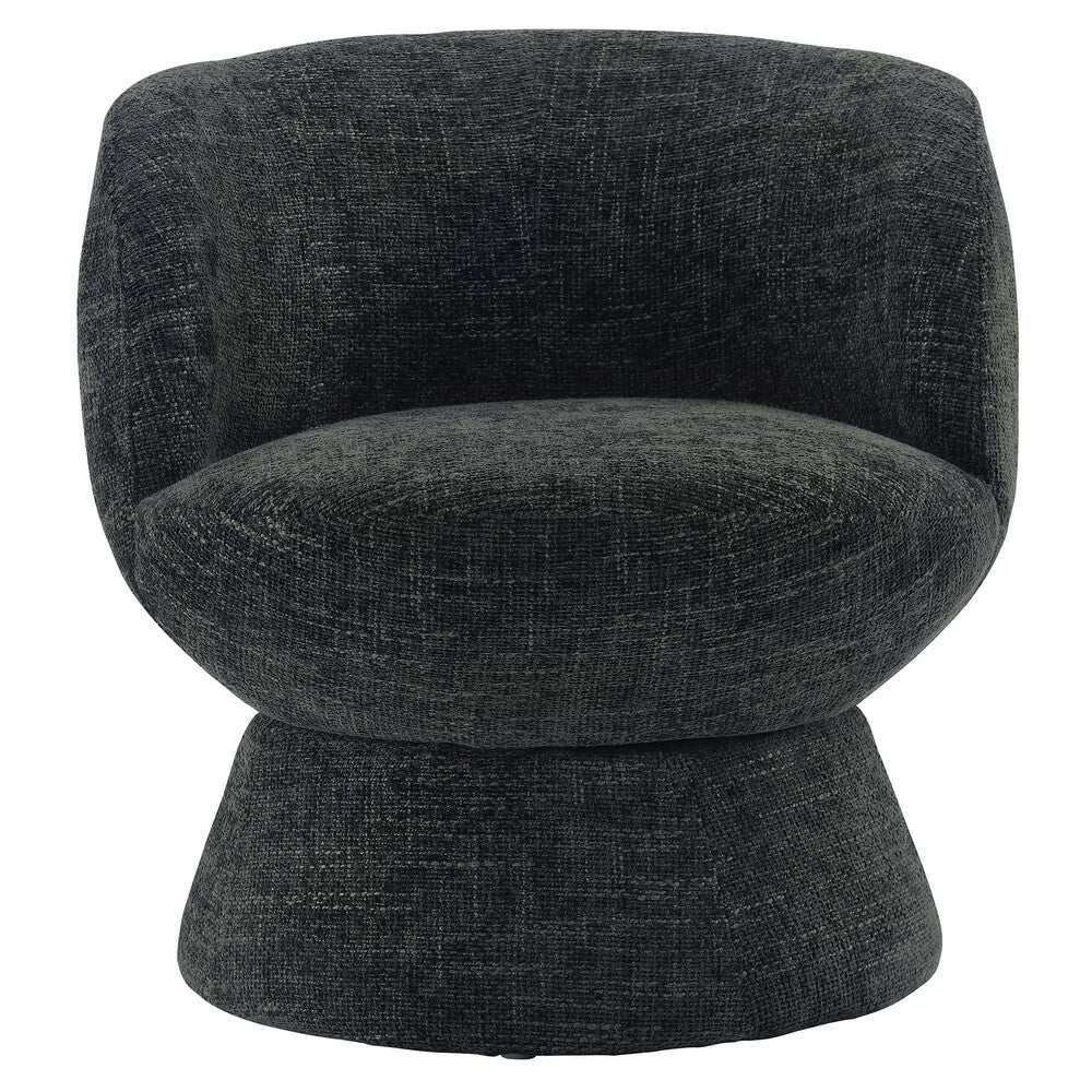 Modway Vesta Chenille Fabric Upholstered Swivel Chair by Modway-EEI-6863