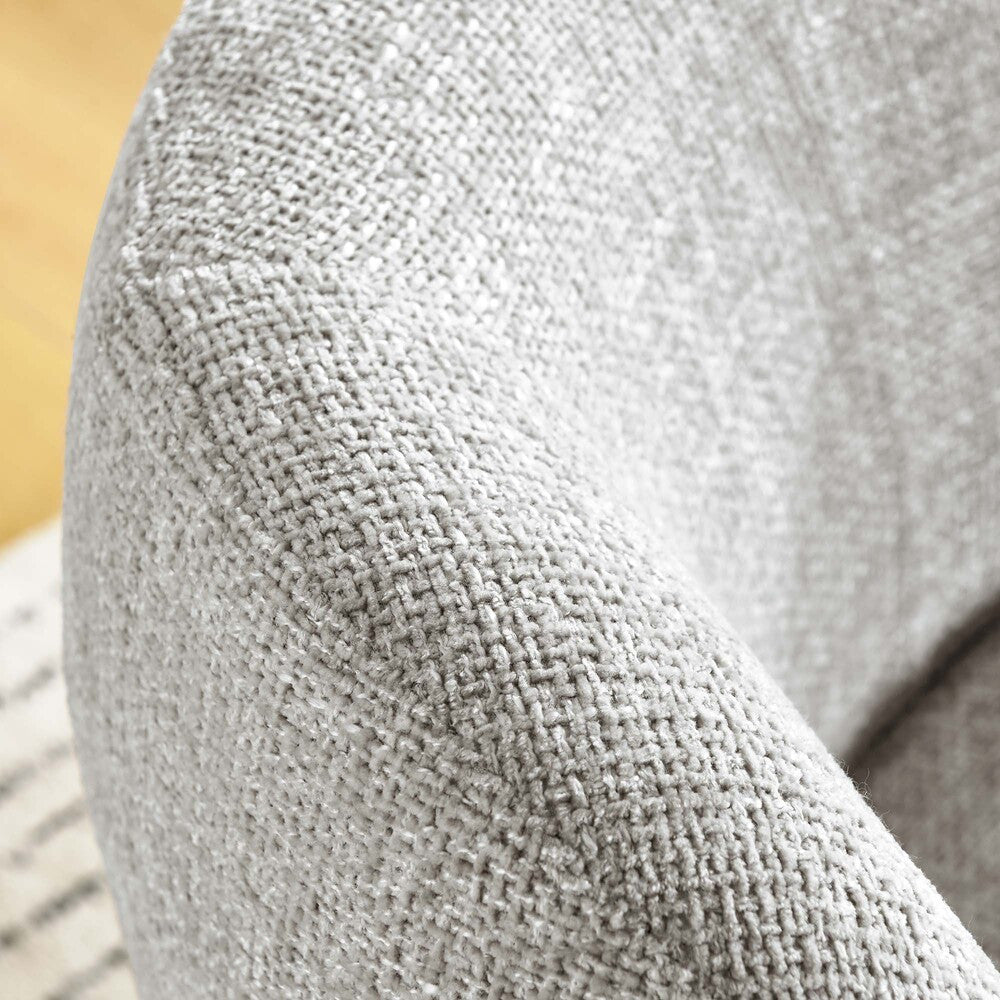 Modway Vesta Chenille Fabric Upholstered Swivel Chair by Modway-EEI-6863