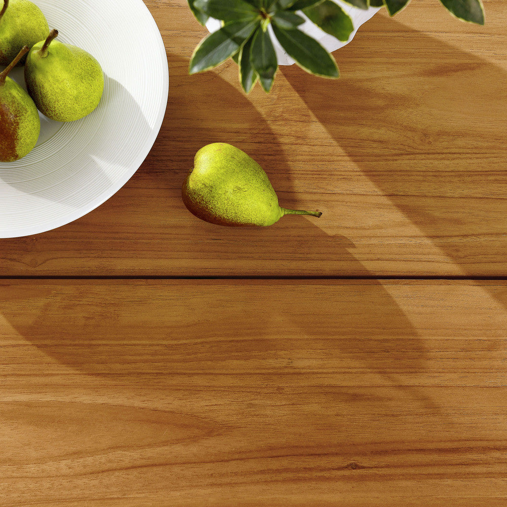 EEI-6815-NAT Vienna 46" Square Outdoor Patio Teak Wood Dining Table by Modway