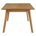 EEI-6813-NAT Vienna Outdoor Patio Teak Wood Extendable Dining Table by Modway
