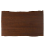 EEI-6067-BLK-WAL Viggo 60" Live Edge Acacia Wood Acacia Wood Dining Table by Modway