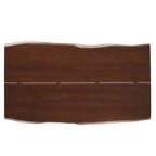 EEI-6069-BLK-WAL Viggo 74" Live Edge Acacia Wood Dining Table by Modway