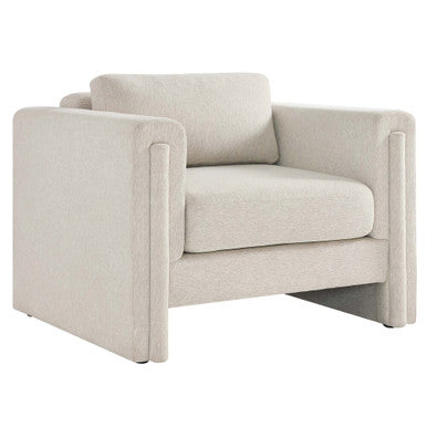 Modway EEI-6373-IVO Visible Fabric Armchair Ivory