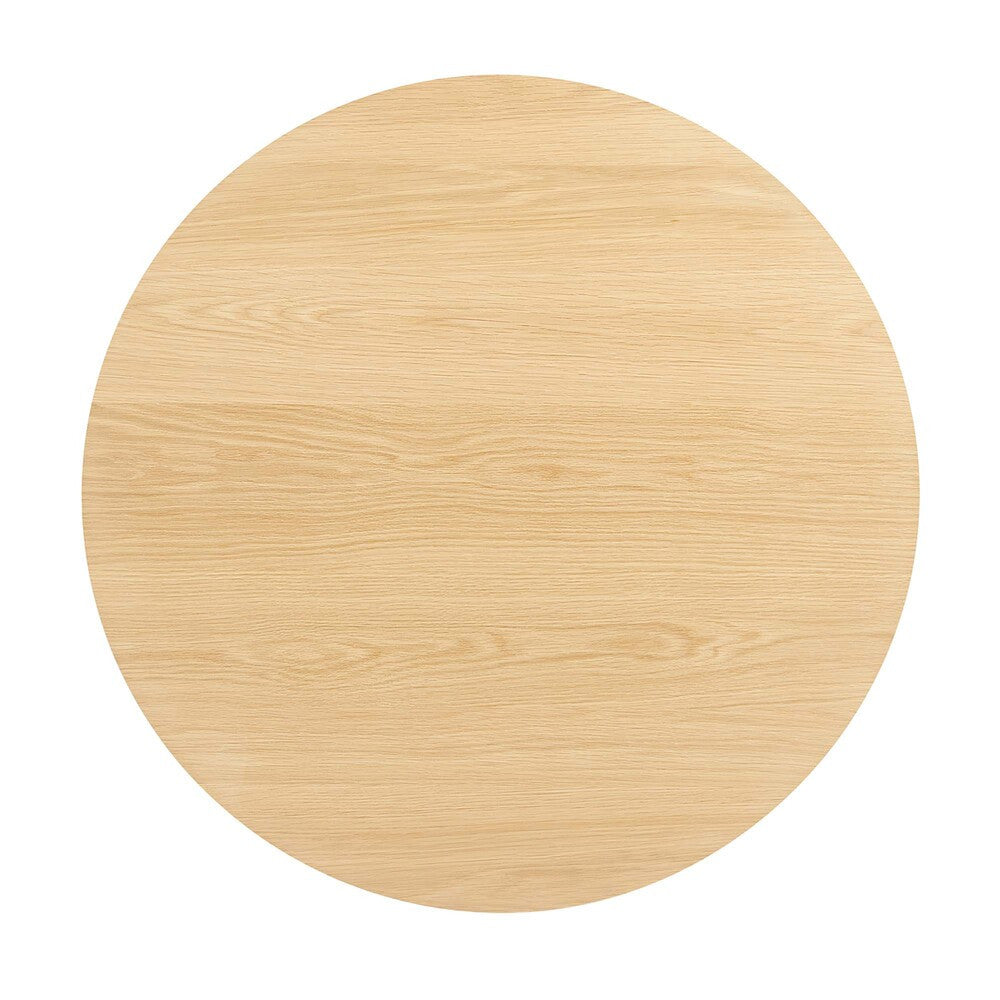 EEI-3749-OAK Vision 35" Round Dining Table by Modway