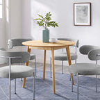 EEI-3749-OAK Vision 35" Round Dining Table by Modway