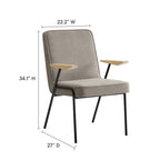 EEI-6835 Vista Dining Armchair by Modway