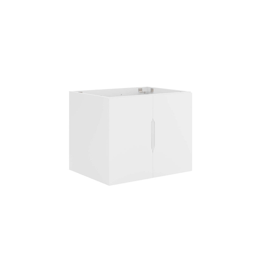 EEI-4893-WHI Vitality 24" Bathroom Vanity Cabinet (Sink Basin Not Included) by Modway