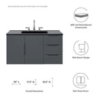 EEI-4894 Vitality 36" Bathroom Vanity Cabinet (Sink Basin Not Included) by Modway