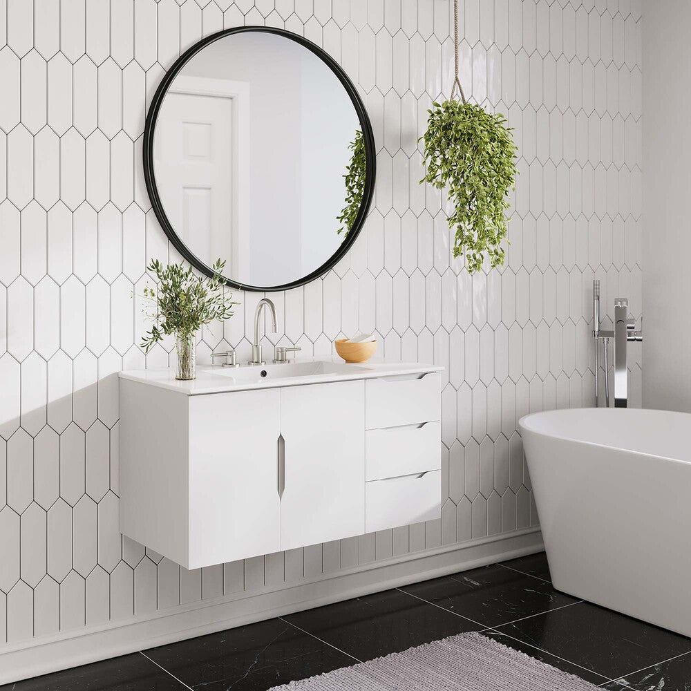 EEI-4894 Vitality 36" Bathroom Vanity Cabinet (Sink Basin Not Included) by Modway