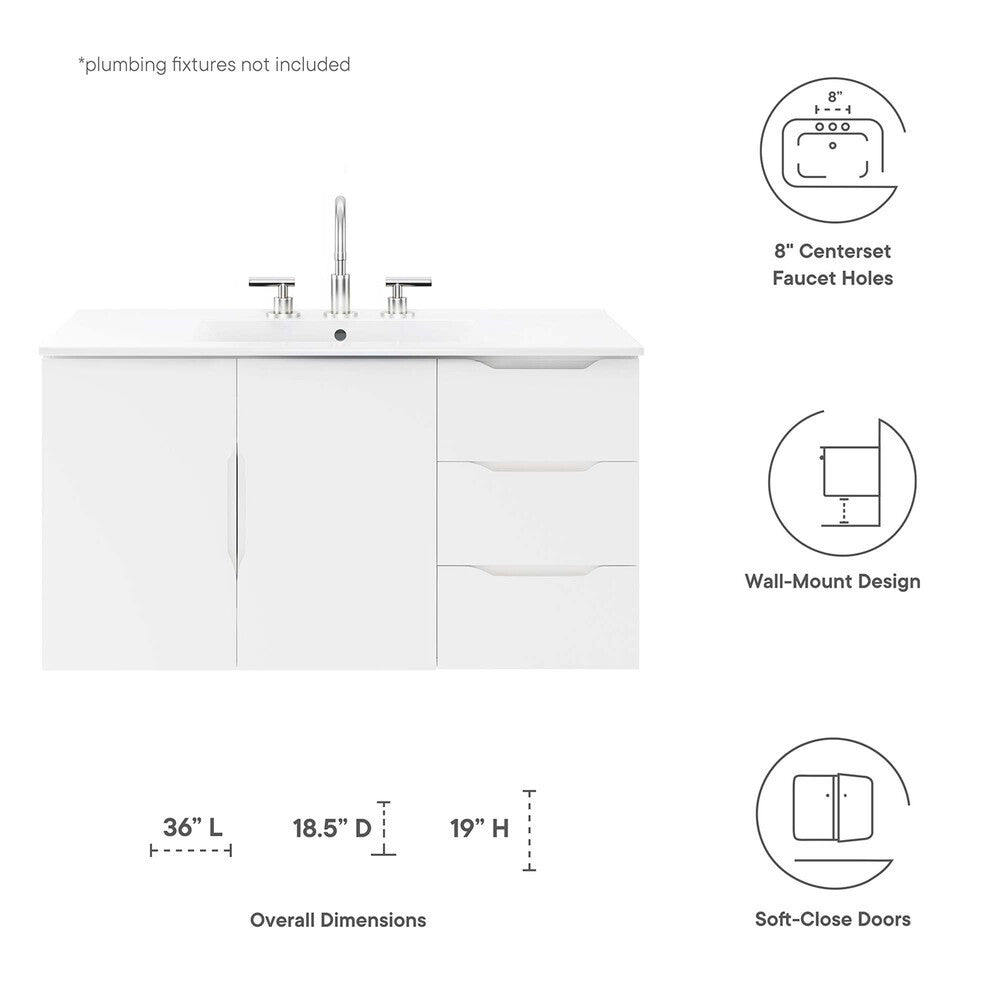 EEI-5783 Vitality 36" Bathroom Vanity by Modway