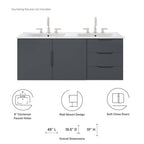 EEI-5785 Vitality 48" Double Sink Bathroom Vanity by Modway
