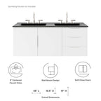 EEI-5785 Vitality 48" Double Sink Bathroom Vanity by Modway