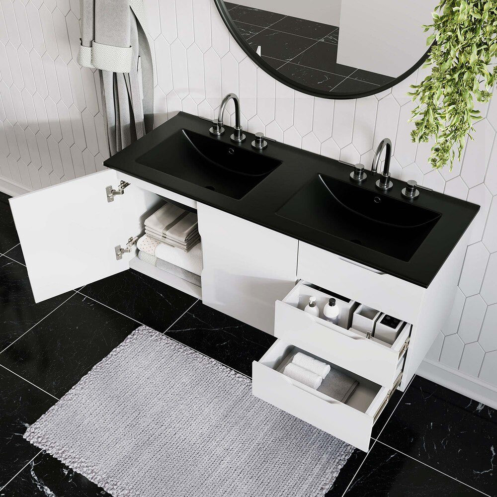 EEI-5785 Vitality 48" Double Sink Bathroom Vanity by Modway