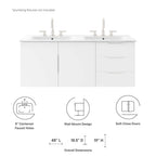 EEI-5785 Vitality 48" Double Sink Bathroom Vanity by Modway