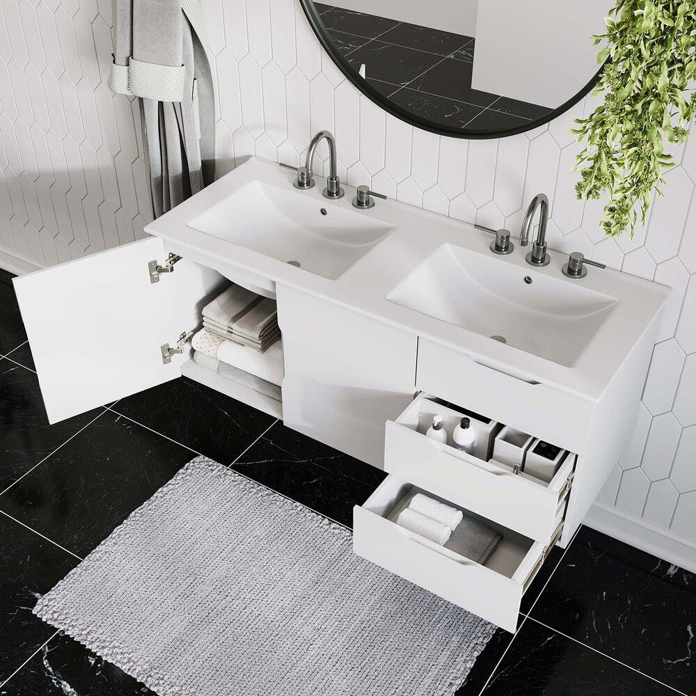 EEI-5785 Vitality 48" Double Sink Bathroom Vanity by Modway