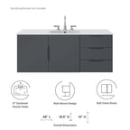 EEI-5784 Vitality 48" Single Sink Bathroom Vanity by Modway