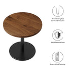 EEI-6610 Viva Round Acacia Wood Side Table by Modway