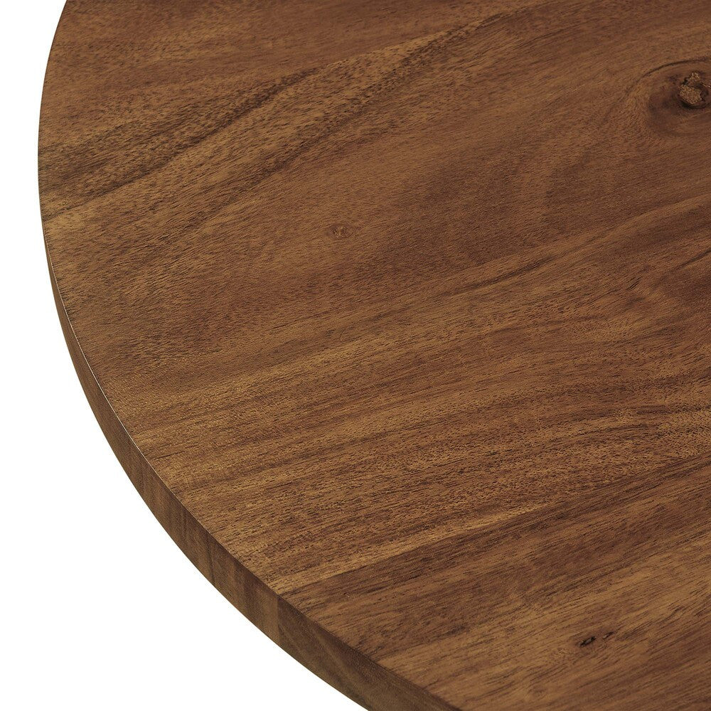 EEI-6610 Viva Round Acacia Wood Side Table by Modway
