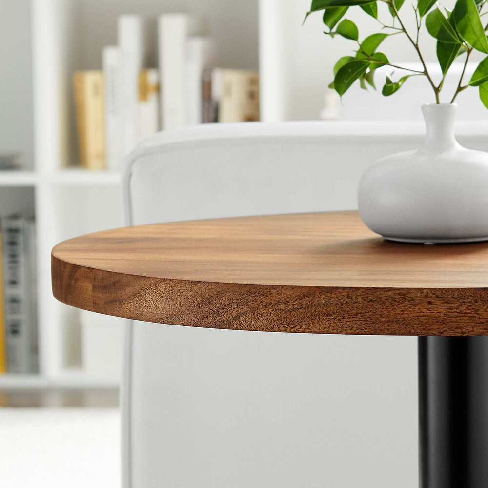 EEI-6610 Viva Round Acacia Wood Side Table by Modway