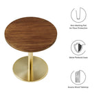 EEI-6610 Viva Round Acacia Wood Side Table by Modway