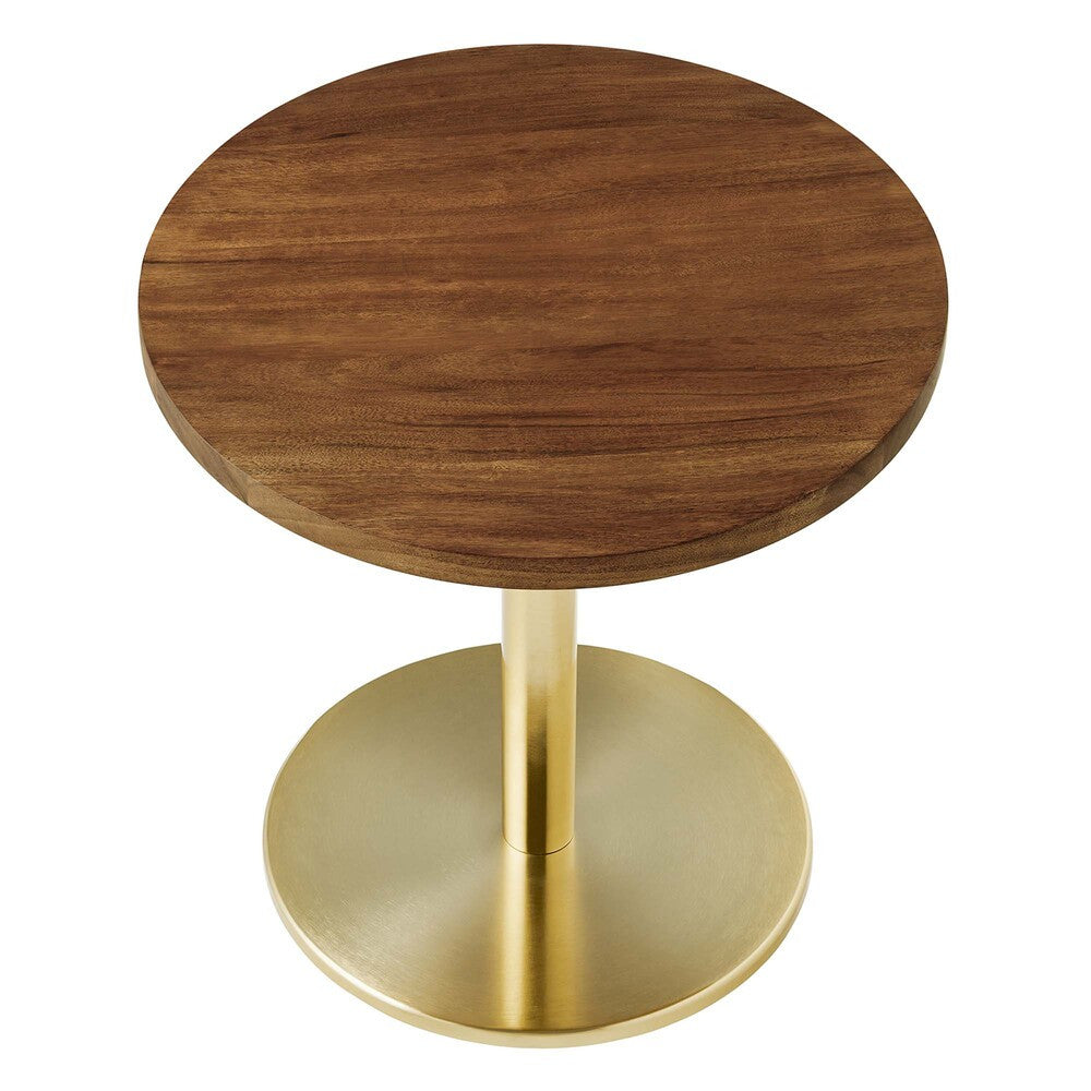 EEI-6610 Viva Round Acacia Wood Side Table by Modway