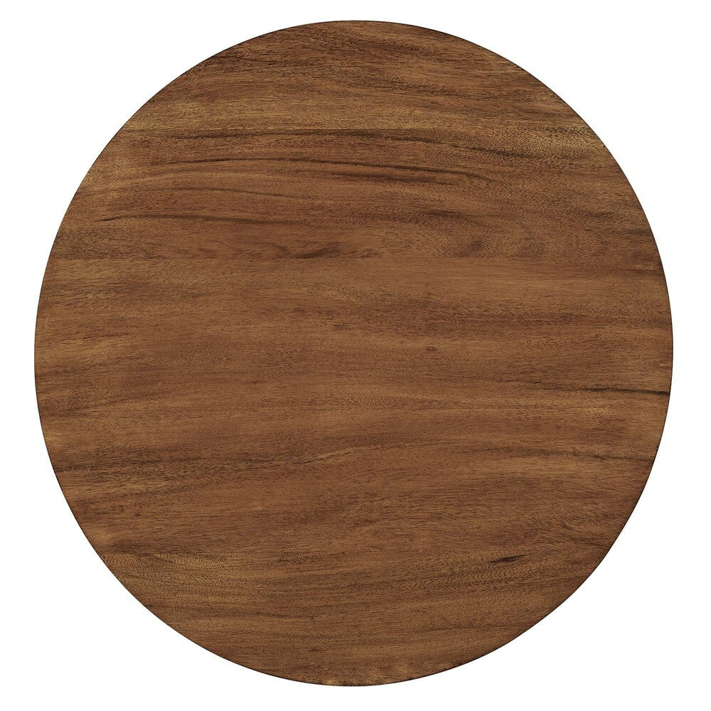 EEI-6610 Viva Round Acacia Wood Side Table by Modway