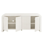Modway Waterflute 70" Fluted Sideboard Cabinet by Modway-EEI-7198