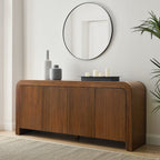 Modway Waterflute 70" Fluted Sideboard Cabinet by Modway-EEI-7198