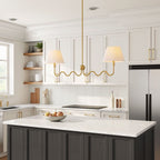 EEI-6874 Wave Squiggle 2-Arm Pendant Light by Modway