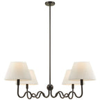EEI-6875 Wave Squiggle 4-Arm Pendant Light by Modway