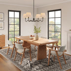 EEI-6875 Wave Squiggle 4-Arm Pendant Light by Modway