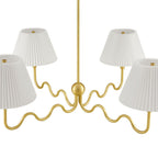 EEI-6875 Wave Squiggle 4-Arm Pendant Light by Modway
