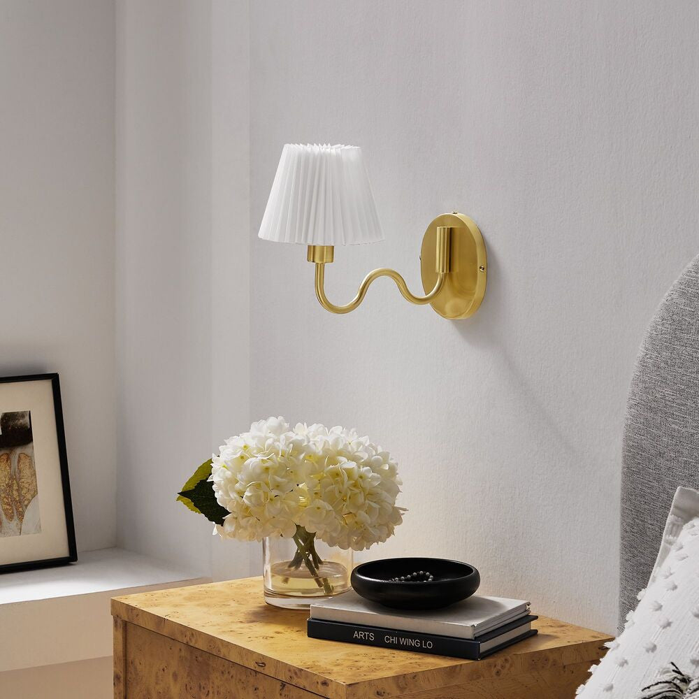 EEI-6873 Wave Squiggle Arm Wall Sconce by Modway