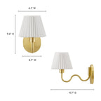 EEI-6873 Wave Squiggle Arm Wall Sconce by Modway