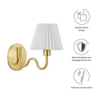 EEI-6873 Wave Squiggle Arm Wall Sconce by Modway