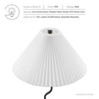 EEI-6877-BLK Wave Squiggle Floor Lamp by Modway
