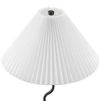 EEI-6877-BLK Wave Squiggle Floor Lamp by Modway