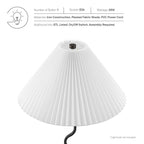 EEI-6876-BLK Wave Squiggle Table Lamp by Modway